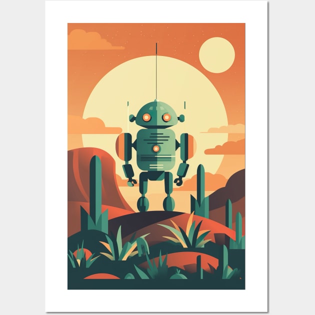 Futuristic Robotic Cybernetics Design - Perfect for Tech Enthusiasts Wall Art by PlutoOrigins